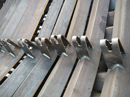 belt=650mm.blue conveyor roller bracket,coal conveyor bracket